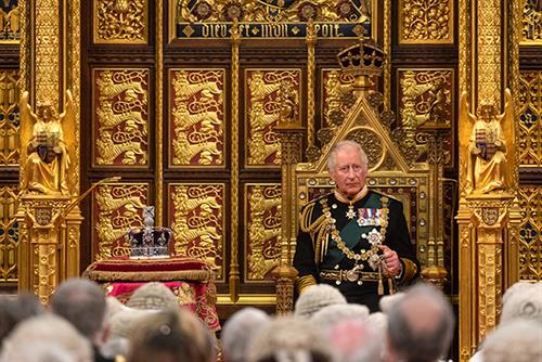 HRH Prince of Wales in Parliament