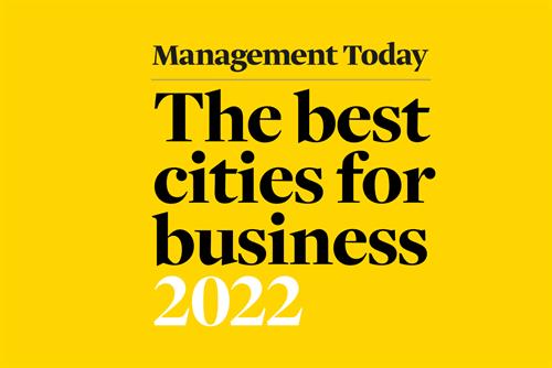 Logo stating Best Cities for Business 2022