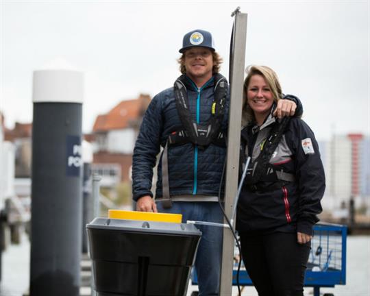 Floating bin is world first