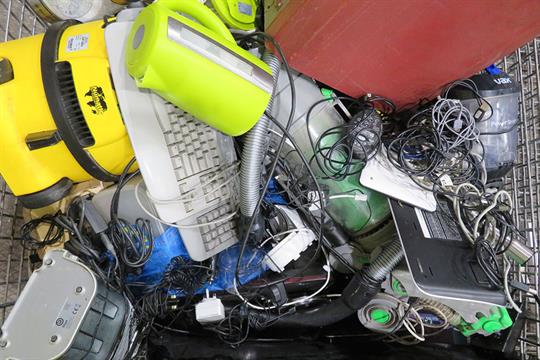 Careless binning of batteries poses fire risk, warns Veolia