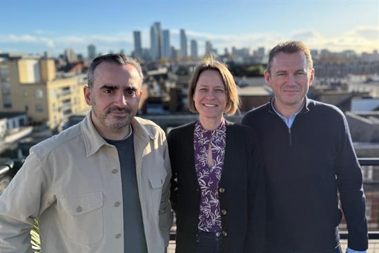 From left to right: Scott Moorhead, Eva Landuyt and Andrew Mortimer