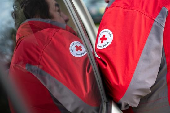 British Red Cross splits media account
