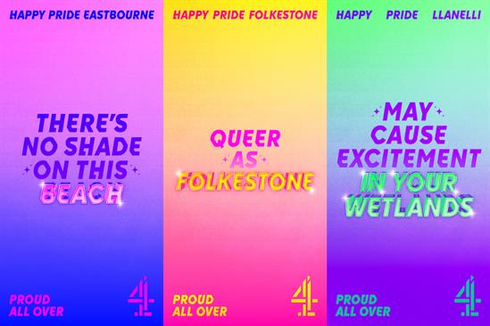 ‘Queer as Folkestone’: Channel 4 marks 50th Pride with national and regional ad push
