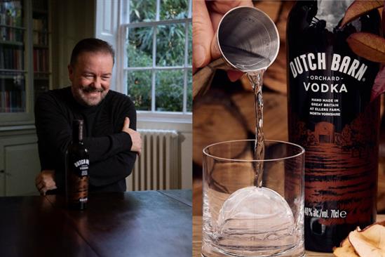 Mystery over Ricky Gervais marketing role at fledgling vodka brand