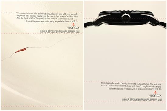 Hiscox home insurance campaign highlights the real value behind collections