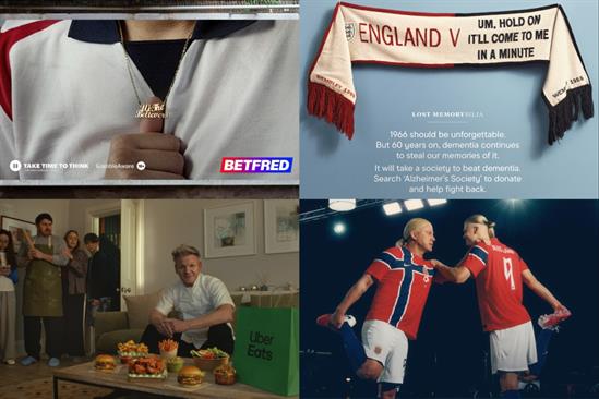 World Cup 2026 round-up: Uber Eats, Nike, McDonald’s, Betfred, Tennent’s Lager and more