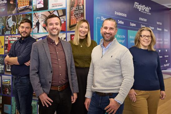 The Kite Factory leadership: from Ben Foster, Kyle Seeley, Helen Radia, Jonathan Leech and Dawn Smith. 