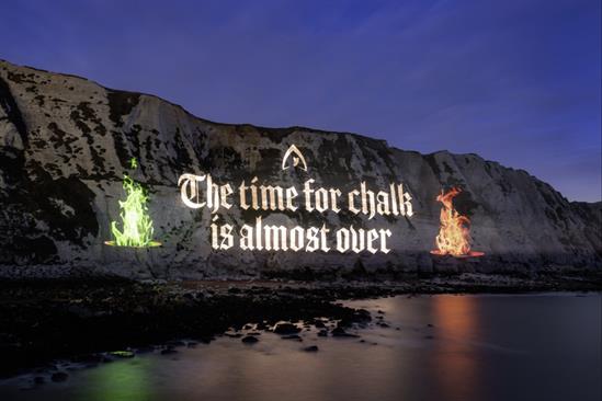 BBC's Traitors takes over the White Cliffs of Dover ahead of finale