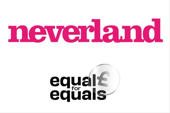 Neverland: calling on the industry to sign up to its Equal for Equals pledge