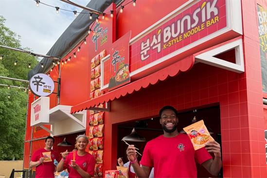 Shin Ramyun brings backstreets of Seoul to London’s Taste Festival