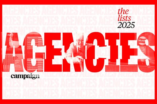 The Lists 2025: Top five agencies