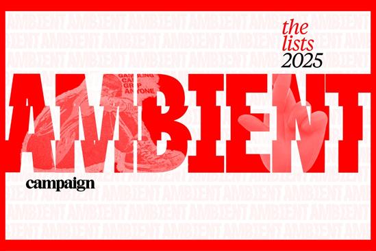 The Lists 2025: Top five ambient ads