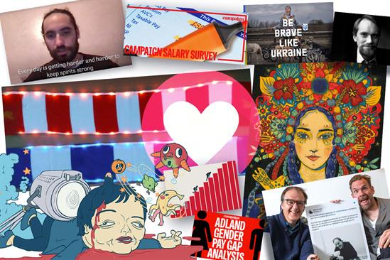 Campaign editorial picks include an article on crazy shoots and the salary survey