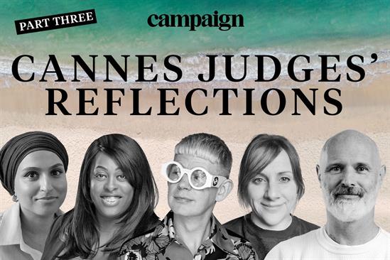 Selma Ahmed, Lolly Thomson, Ben Golick, Emma Follett and Nene Parsotam on Cannes judging