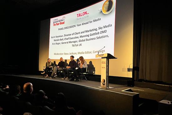 Campaign's Year Ahead Breakfast Briefing (from left to right): Natalie Bell, Karin Seymour, Kris Boger and Beau Jackson.