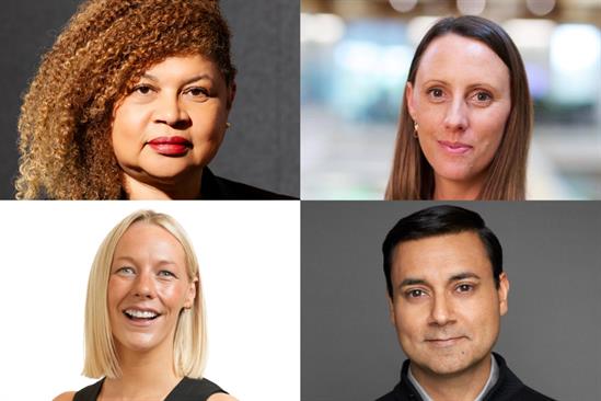Clockwise from top left: Elizabeth Anyaegbuna, Jaclyn Beavis, Baiju Shah and Lauren Barnett.