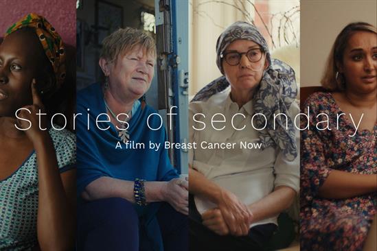 Breast Cancer Now "Stories of secondary" by BMB