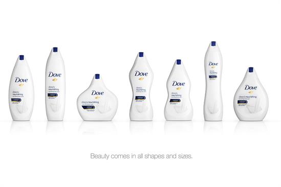 Dove "Real beauty bottles" by Ogilvy & Mather London