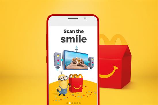 McDonald's "Scan the smile" by R/GA London