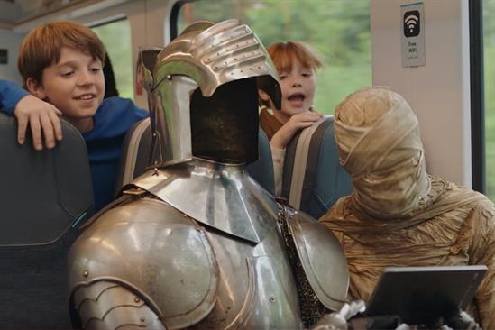 South Western Railway "Great days will never leave you" by Engine