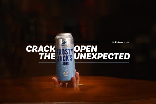 Frosty Jack's "Crack open the unexpected" by McCann Birmingham