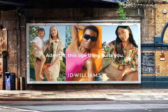 JD Williams "Admit it, this age thing suits you" by House 337
