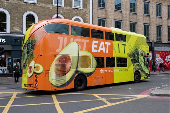 Just Eat “Care and quality, conveniently delivered” by McCann London