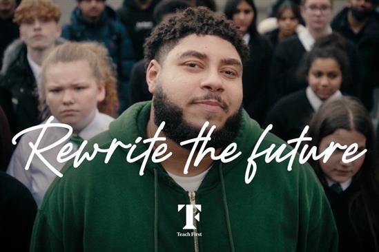 Teach First “Rewrite the future” by Unbound