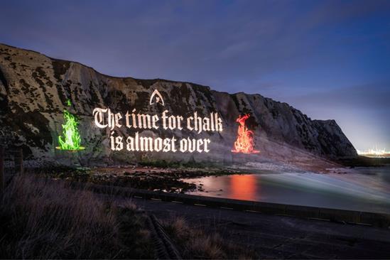 BBC %22The time for chalk is almost over%22 by BBC Creative
