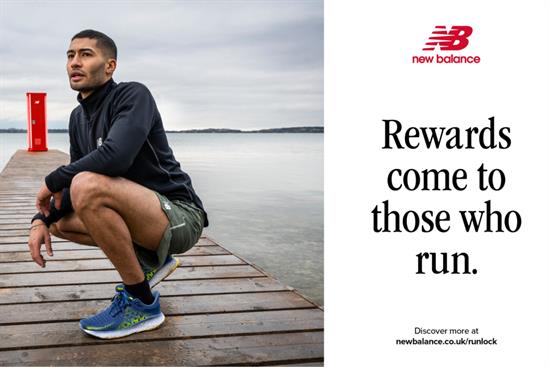 New Balance "Rewards come to those who run" by MullenLowe