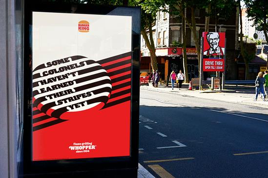 Burger King "Grill lines" by Bartle Bogle Hegarty