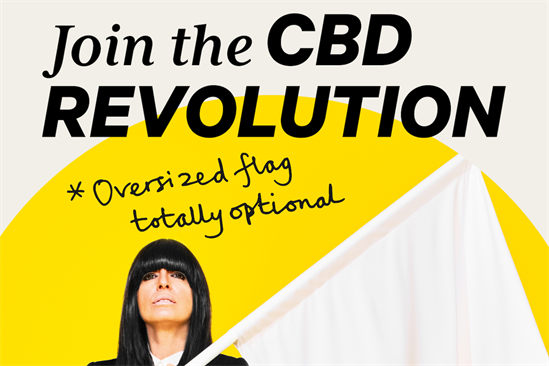 Cannaray CBD "Join the CBD revolution" by BigSmall