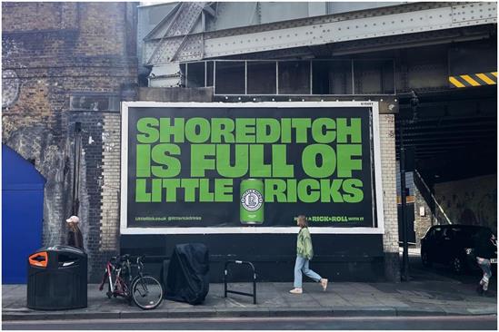 Little Rick "Shoreditch is full of Little Ricks" by Now