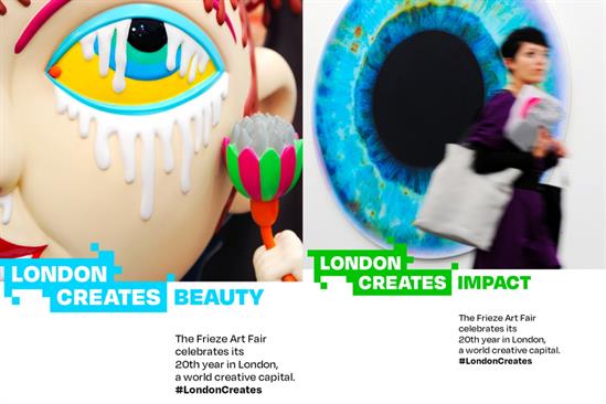 "London creates" by M&C Saatchi London