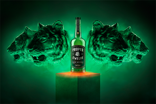 Proper No. Twelve Irish Whiskey "Mark every win" by Creature London