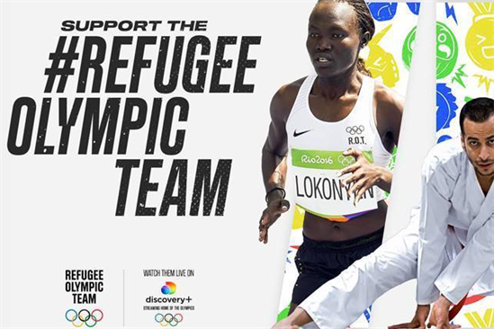 Discovery+ and Eurosport "#refugeeolympicteam" by R/GA London