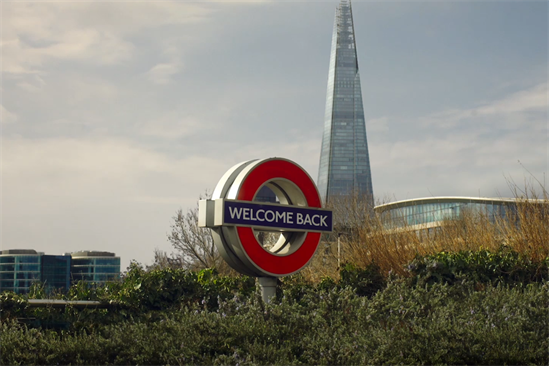 TfL "Welcome back. Tube it. Bus it. Train it" by VCCP