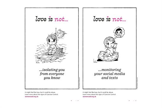 Women's Aid "Love is..." by Engine Creative