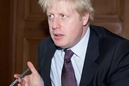 Boris Johnson: loses press chief