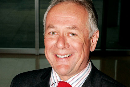 Departure: Robin Treacher leaves DTW