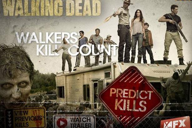 The Walking Dead: Red Bee Media's TV companion app
