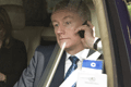 Sir Fred: under media siege