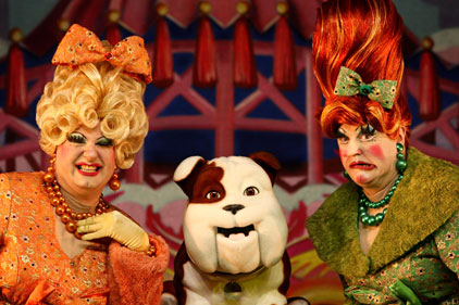 22 panto appearances: Churchill nodding dog