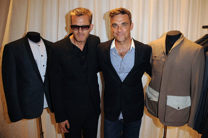 Spencer Hart: founder Nick Hart with Robbie Williams