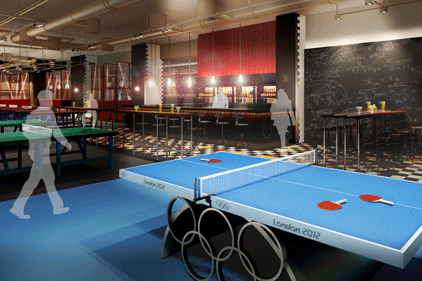 Bounce: An artist's impression of the venue
