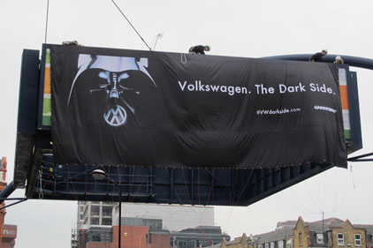 Greenpeace: campaign against Volkswagen