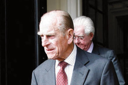 Prince Philip: met travel journalists