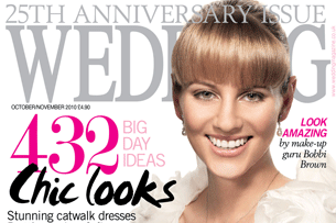 Wedding magazine's anniversary issue