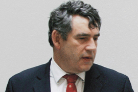 Brown: hires new speechwriter
