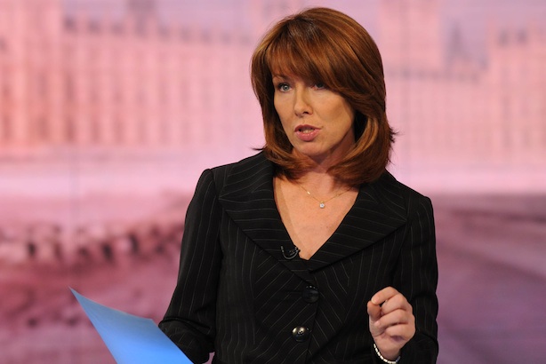 Kay Burley: the Sky News presenter was interviewed by Weber Shandwick's Colin Byrne
